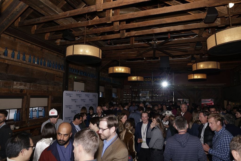 Attendees at the Progression 2026 welcome reception